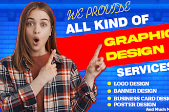 design perfect logo, flyer, or any other graphics