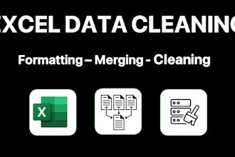 combine, clean, and organize your excel, CSV files professionally and more