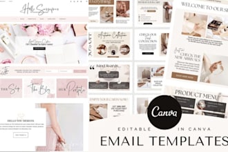 design an editable canva newsletter template canva  banner brochure newsletter