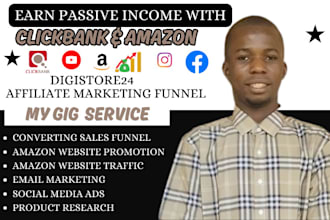 setup clickbank amazon affiliate website digistore24 affiliate marketing funnel