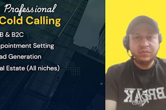 do cold calling for you