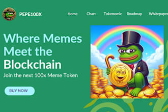 create memes coin website, crypto website