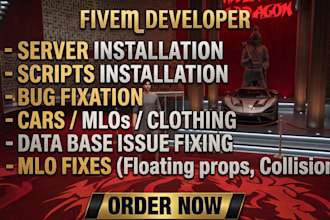 be your fivem developer qb esx standalone