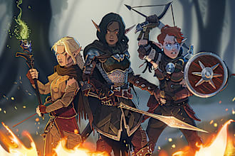 draw your dnd character, party, or oc
