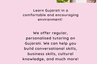 teach you how to speak in gujarati