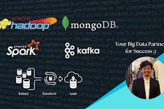 do big data projects in spark hadoop kafka,etl,mlib,pyspark,scala,java