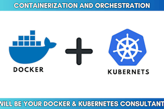 do docker and kubernetes to containerize, orchestrate, deploy your application