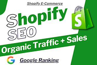 do ecommerce shopify SEO for higher google ranking and traffic