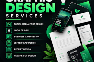 do any social media graphic design and resume design