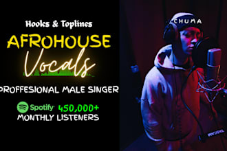 be your afrohouse, songwriter vocalist, african male singer