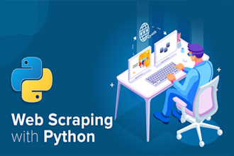 do web scrapping, data scrapping and crawler using python