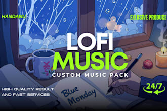 create exclusive beat packs and custom lofi songs