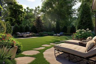 create high quality landscape hardscape designs and renders