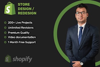 build shopify, store theme customization and fix bug