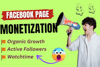 do complete facebook page monetization and bank set up