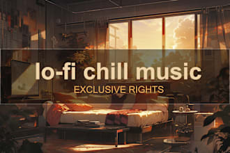 create exclusive chill lofi music tracks for you