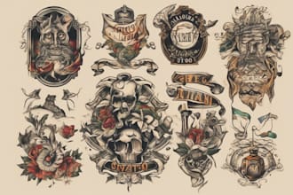 design your italian old school tattoo