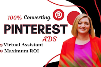 be your pinterest virtual assistant setup, manage and targeted ads