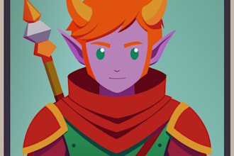 make a dnd art and dnd art