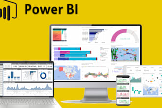 do expert power bi dashboard creation