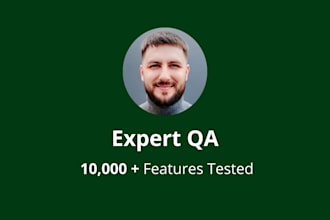 do QA testing your website or application