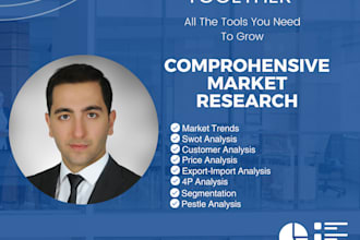 do comprehensive market research and industry analysis