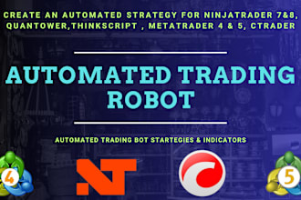 create an automated trading bot for ninjatrader 8, ctrader, mt5, mt4, quantower