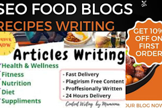be your supplement, nutrition, health and fitness articles and blogs writer