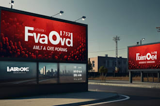 design billboard, yard sign, signage, signboard, banner design, hoarding