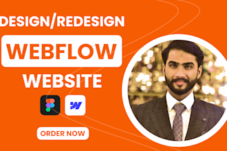 design or develop webflow website, figma to webflow, webflow expert