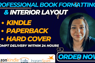 do book formatting and layout design using adobe indesign