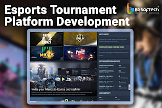 create web,tournament game website,esports website,csgo,blackjack website,poker