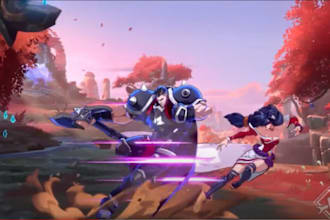 develop 2d 3d multiplayer game, street fighter, shooting game, fighting game