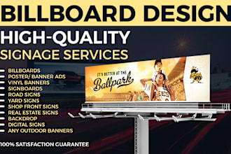 design signboard, vinyl banner, street sign, hoarding