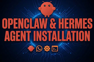 install and setup openclaw or hermes agent