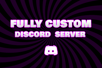setup custom discord server professionally