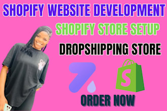 shopify store setup shopify website development dropshipping store via zendrop