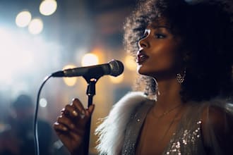 female soulful worship singer, gospel christian songwriter, song composer