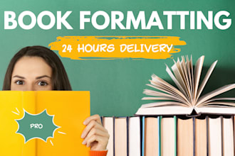 do book formatting for ebook and kdp