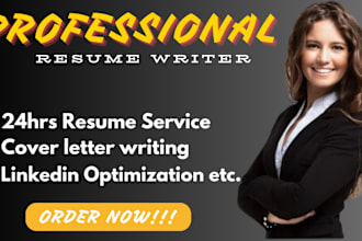 write a professional medical resume, cover letter, linkedin, cv writing