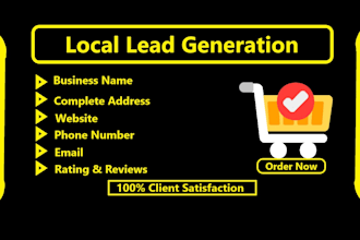 do local lead generation, b2b leads and business lead list