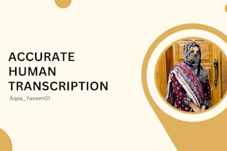 give transcription and proofreading services