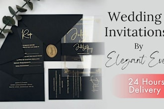 design wedding invitations, save the date and rsvp