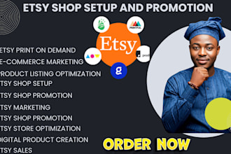 boost your etsy shop with print on demand, SEO setup digital products stan store