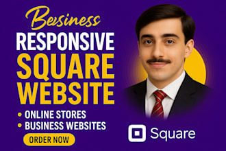 square website design business square online store design