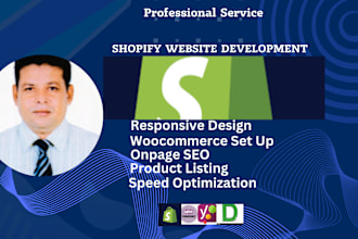 professionally build shopify store design ecommerce store