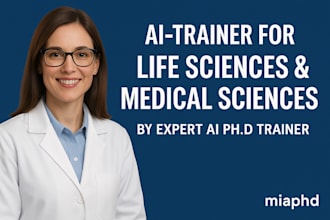 be your ai life sciences and medical science trainer