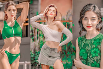 create ai realistic model images and art works