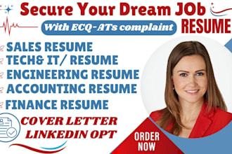 write sales IT tech resume engineering resume executive faang resume writing