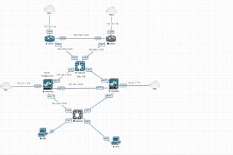 configure routers, switches, firewalls and VPN setup
